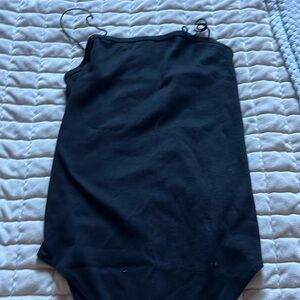 Wild fable body suit with spaghetti straps